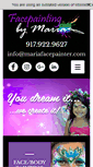 Mobile Screenshot of mariafacepainter.com